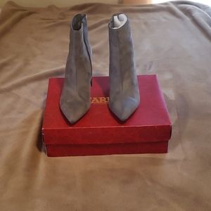 Gray women's boots